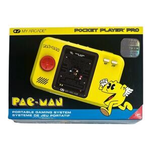 My Arcade Pac-Man Pocket Player Pro Portable Video Game System Handheld 2.75"